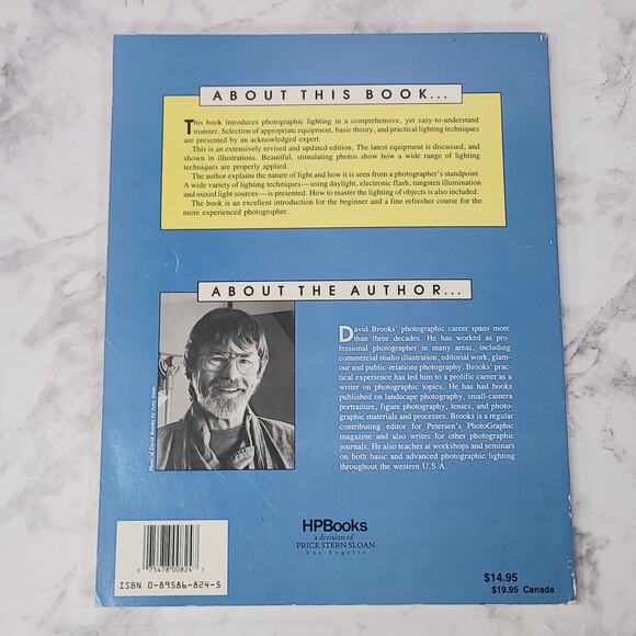 How to Control and Use Photographic Lighting - Updated Edition David Brooks 1989 - Picture 2 of 4
